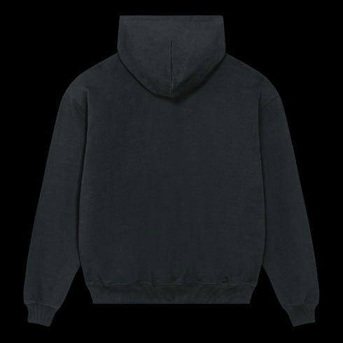 BLACK CHROME ANGEL HOODIE