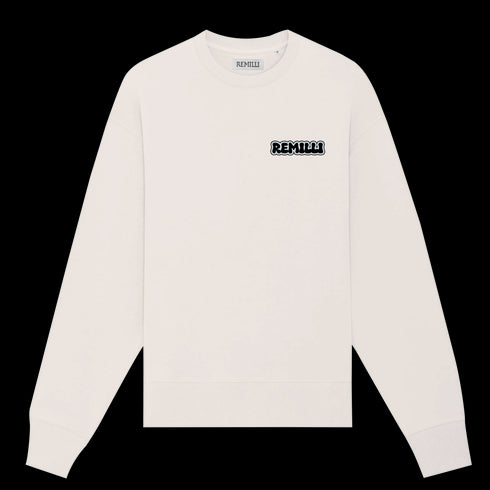 OFF WHITE BUBBLE CREWNECK JUMPER
